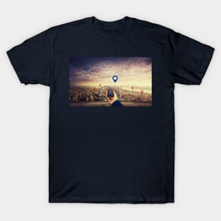 Searching for location T-Shirt